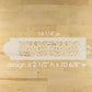 Banded Lace Cake Side Stencil by Designer Stencils