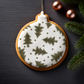 Christmas Balls Round Cookie Stencil Set by Designer Stencils