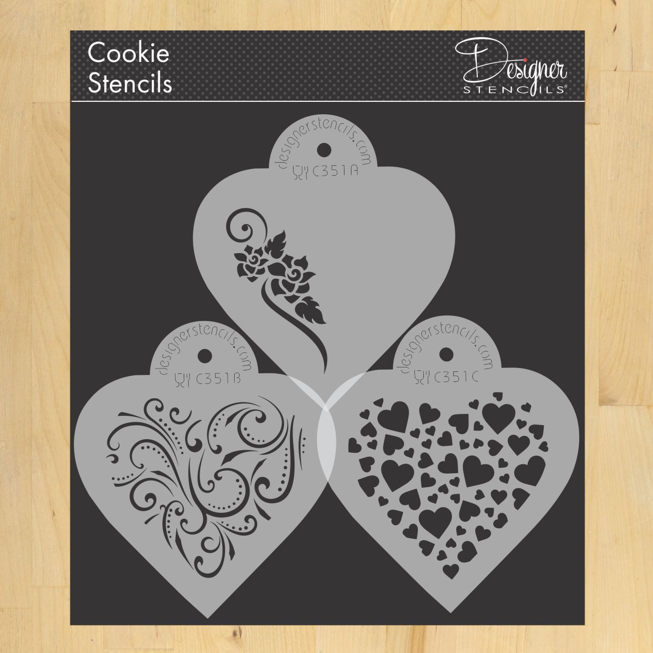 Swirl Design for Heart Shaped Cookies by Designer Stencils – Confection Couture Stencils swirl-design-for-heart-shaped-cookies-by-designer-stencils-confection-couture-stencils