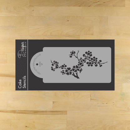 Blooming Cherry Tree Cake Stencil Sets by Designer Stencils Tier 4