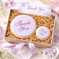 Thank You Round Cookie Stencil Set by Designer Stencils
