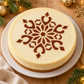 Crystal Snowflakes Cake Stencil Top Duos by Designer Stencils
