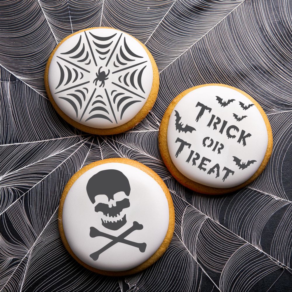 Mini Trick or Treat Round Cookies