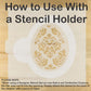 Chic Easter Eggs Cookie Stencil Set by Designer Stencils