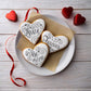 Love Be Mine Forever Heart Shaped Cookie Stencil Set by Designer Stencils