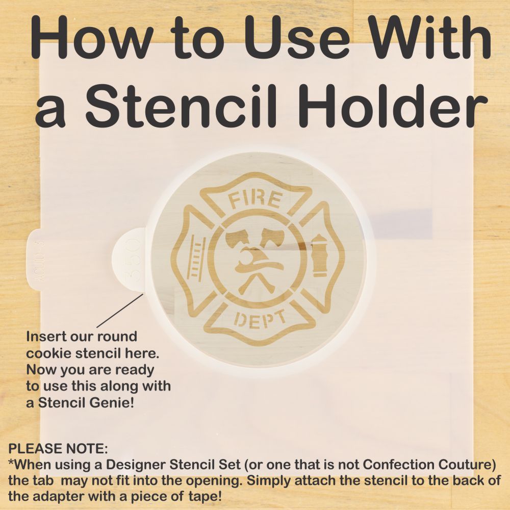 First Responders Cookie Stencil Set by Designer Stencils