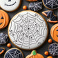 Spiderweb Cookie Stencil by Designer Stencils