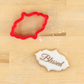 Give Thanks Cookie Stencil by Designer Stencils