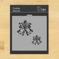 Winter Bells Cookie Stencil by Designer Stencils