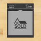 Sold Cookie Stencil by Designer Stencils