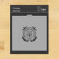 United States Coast Guard Cookie Stencil by Designer Stencils