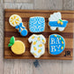 Old World Tile Cookie Stencil by Designer Stencils