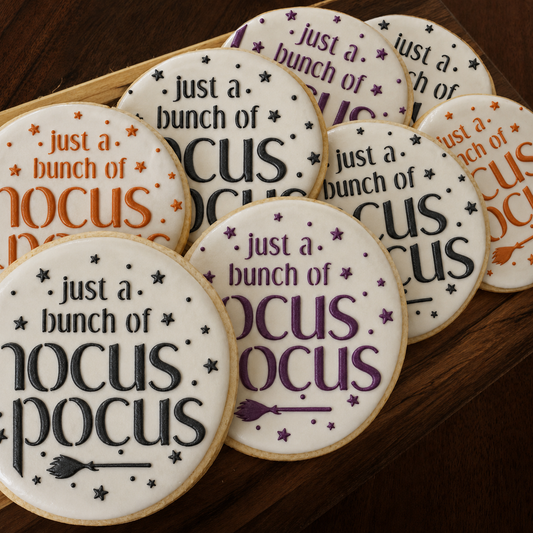 Hocus Pocus Cookie Stencil By Designer Stencils