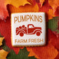 Vintage Pumpkin Truck Cookie Stencil by Designer Stencils