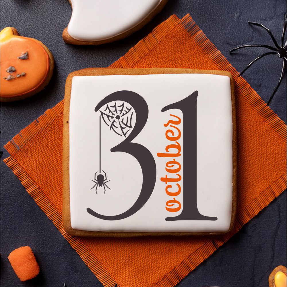 October 31st Cookie Stencil By Designer Stencils