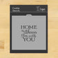 Home Is Wherever I'm With You Cookie Stencil by Designer Stencils