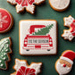 Tis The Season Vintage Truck Cookie Stencil by Designer Stencil