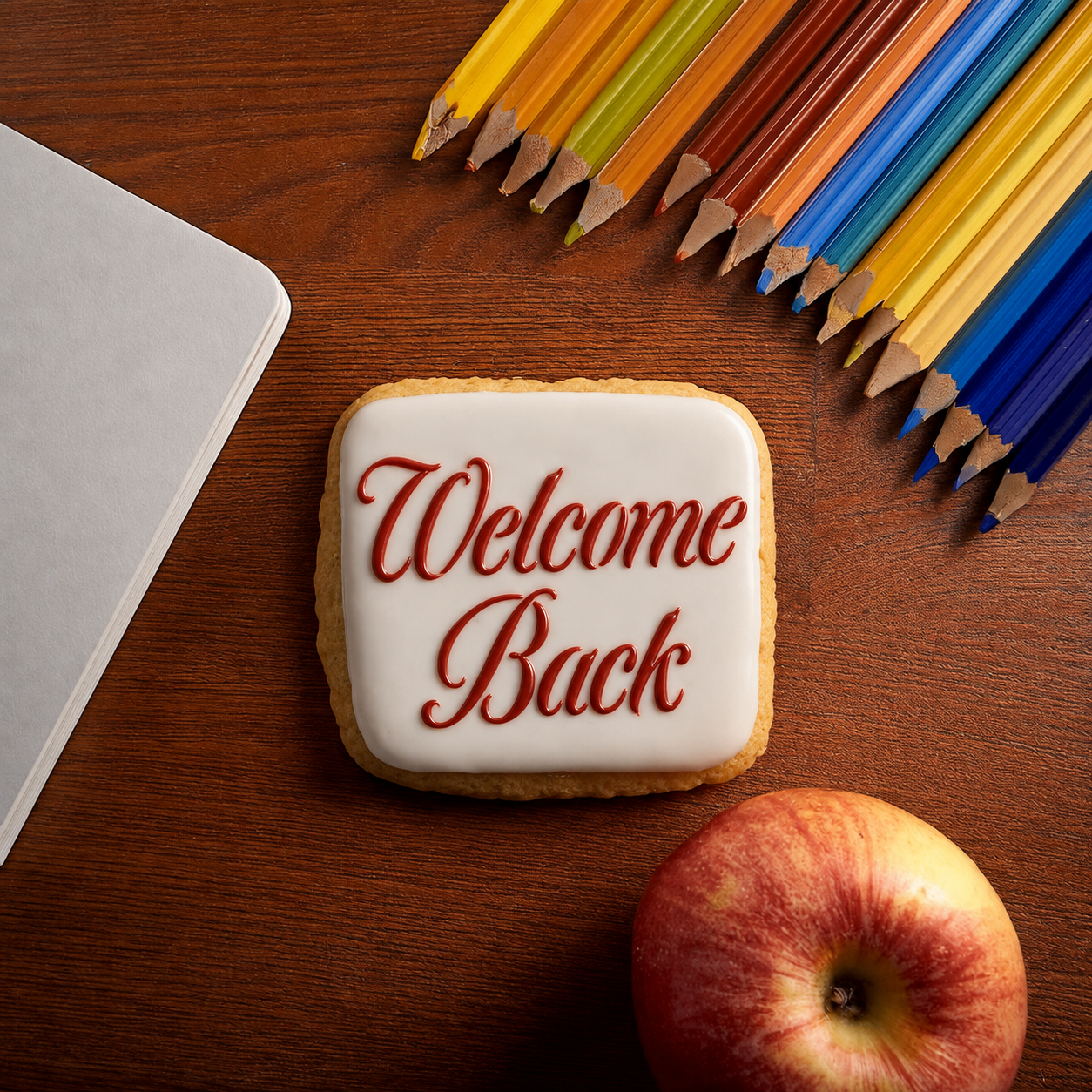 Welcome Back Cookie Stencil by Designer Stencils