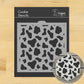 Cow Print Cookie Stencil by Designer Stencils