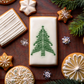 Chevron Christmas Tree Cookie Stencil by Designer Stencils