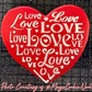 Love Saying Cookie Stencil by Designer Stencils Photo Courtesy of #MaysCookieNook