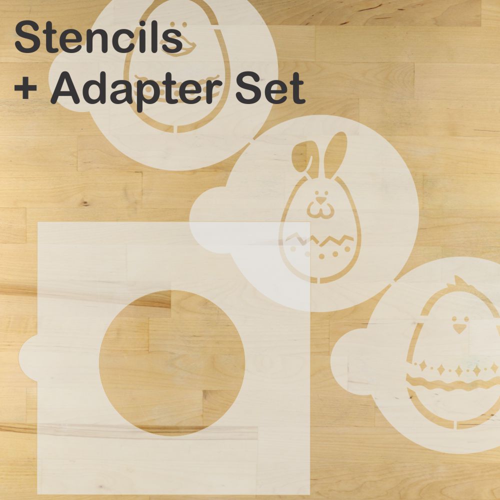 Egg-cellent Easter Animals Cookie Stencil Set by Designer Stencils