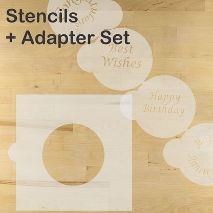 Special Occasions Round Cookie Stencil Set by Designer Stencils