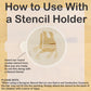 Upsherin Symbols Round Cookie Stencil Set Designer Stencils