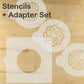 Celtic Knots Round Cookie Stencil Set by Designer Stencils
