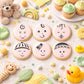Baby Faces Round Cookie Stencil Sets by Designer Stencils