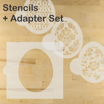 Chic Easter Eggs Cookie Stencil Set by Designer Stencils