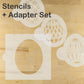 Faberge Easter Egg Cookie Stencil Set by Designer Stencils