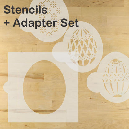Faberge Easter Egg Cookie Stencil Set by Designer Stencils