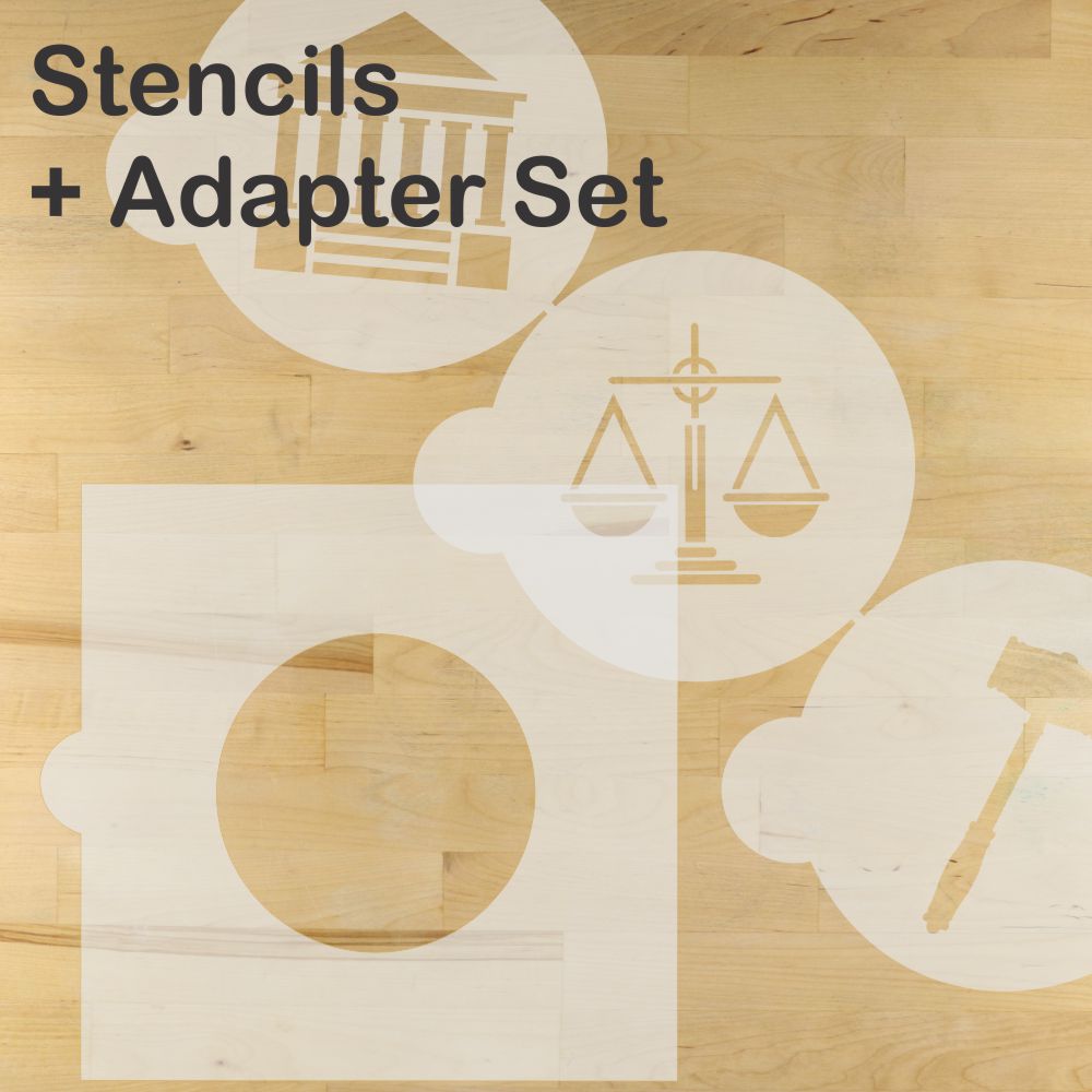 Law and Justice Cookie Stencil Set by Designer Stencils