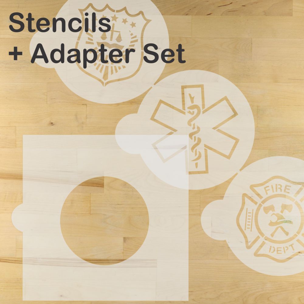 First Responders Cookie Stencil Set by Designer Stencils