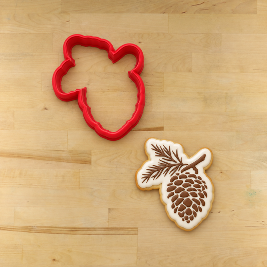 Pinecone Cookie Stencil by Designer Stencils