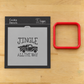 Jingle Vintage Truck Cookie Stencil by Designer Stencils