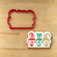 Christmas Snowmen Cookie Stencil by Designer Stencils