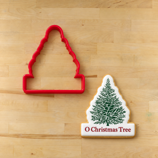O Christmas Tree Cookie Stencil by Designer Stencils
