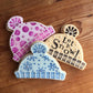 Winter Cap Cookie Stencil and Cutter Set by Designer Stencils Cookies