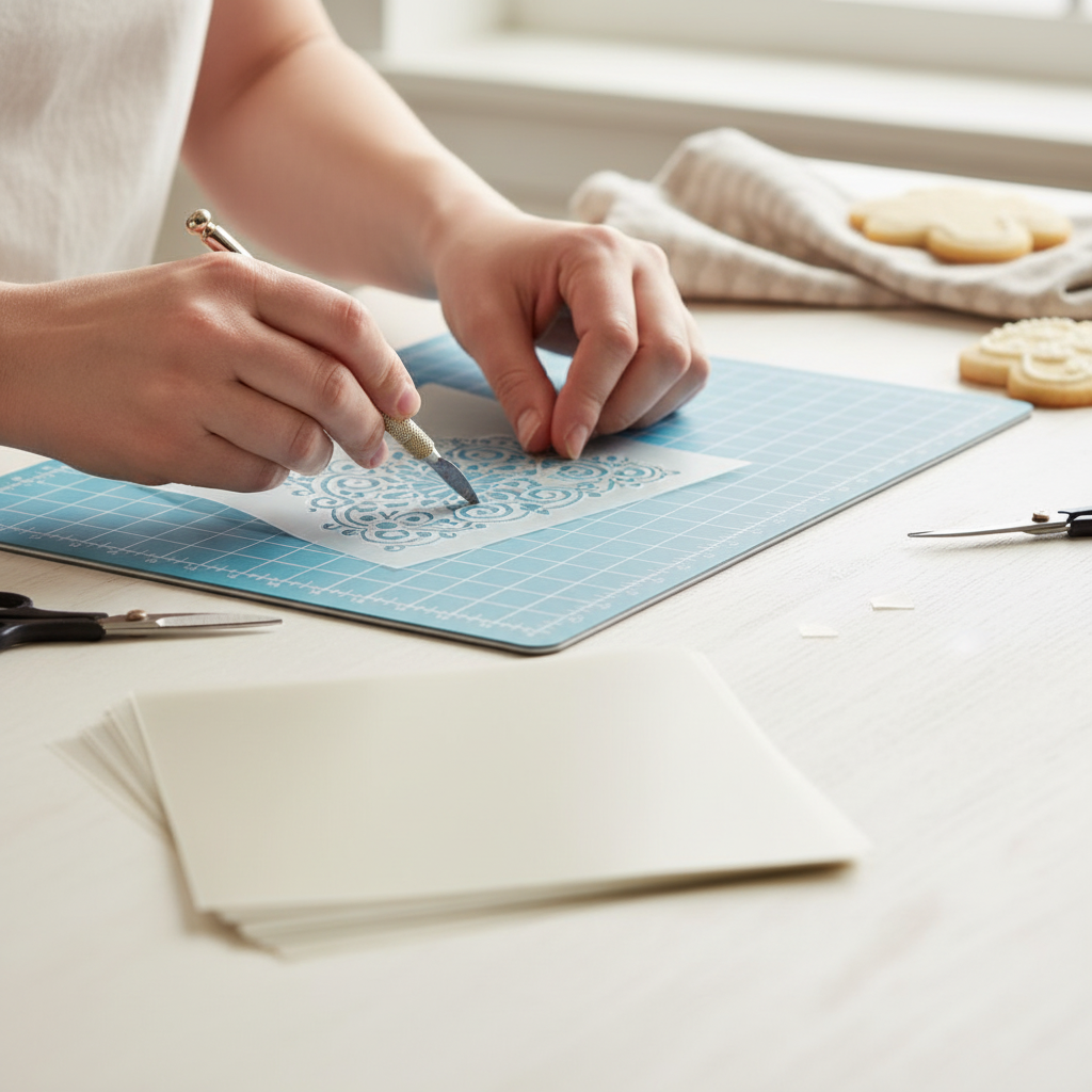 Cut-Your-Own Cookie Stencil Sheets