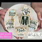 She Said Yes Cookie Stencil
