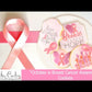 Breast Cancer Awareness Hands Cookie Stencil