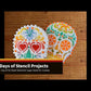 Sugar Skulls Cookie Stencil and Cutter Set by Designer Stencils