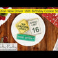 Caution New Driver Sixteenth Birthday Cookie Stencil Set