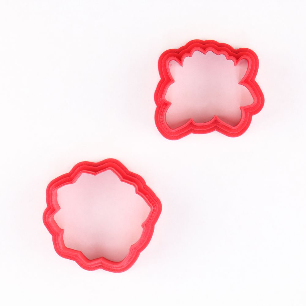 succulent cutters Succulents Stencil for Cookies 1 Sheet + ACK136 Cutter Set