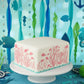 Under the Sea Cake Side Stencil