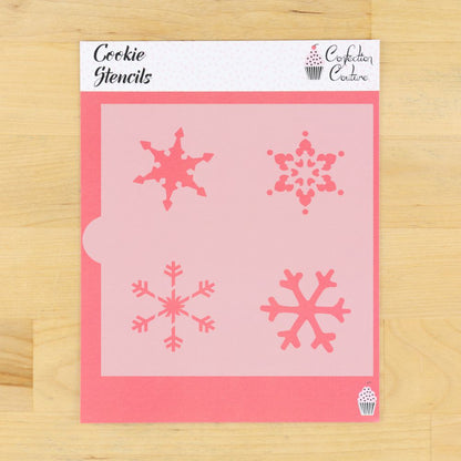 Snowflakes Cookie Stencil