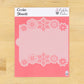Snowflakes Cookie Stencil Edger & Border