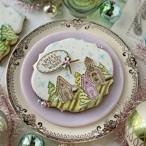 Gingerbread Village Dynamic Duos Cookie Stencil Set